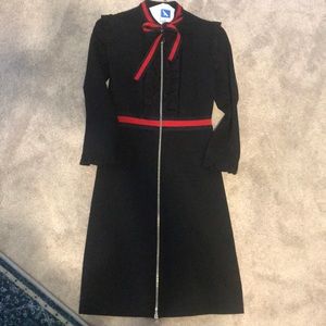 Gucci long sleeve jersey dress